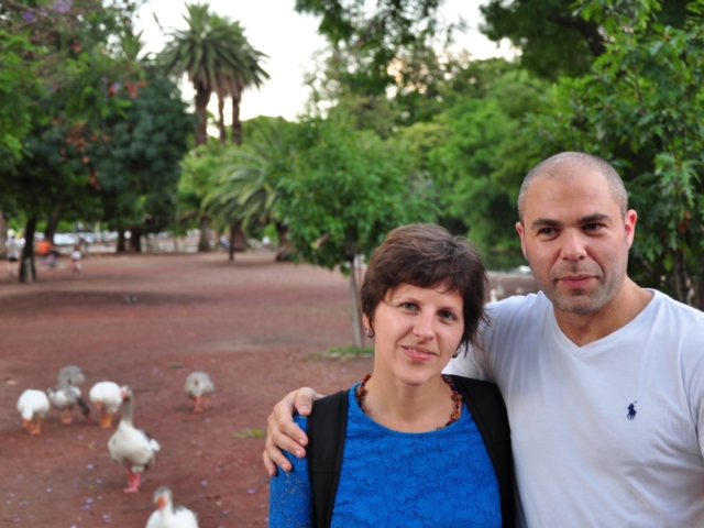 Mein erster Gastgeber auf der großen Reise: Luciano in Buenos Aires.